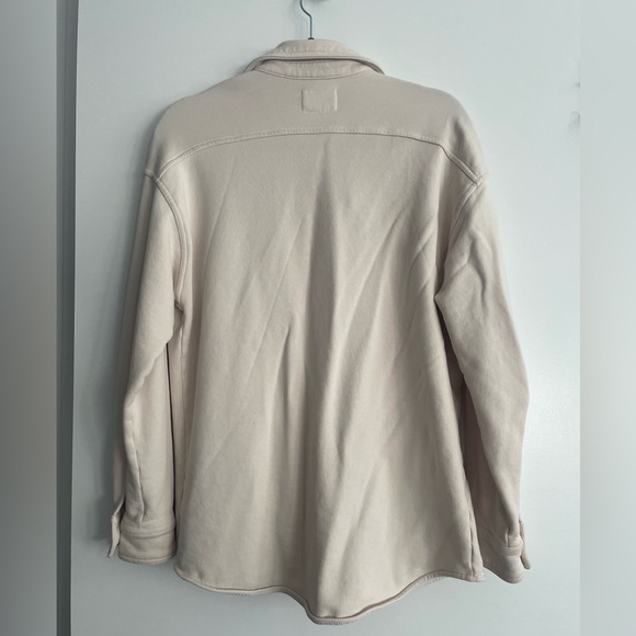 Wilfred Free Aritzia Terry Fleece Shirt Jacket Size 2XS - Picture 2 of 6